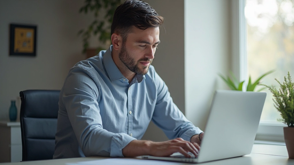 SEO специалист анализирует позиции сайта в поисковых системах